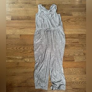 32 Degrees Heather Gray Jumpsuit Size Large